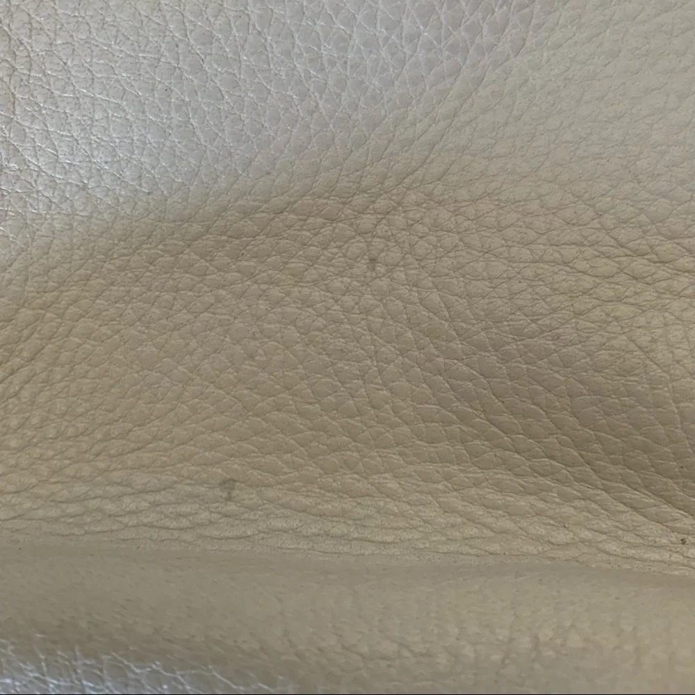 Michael Kors Y2K white leather hobo bag